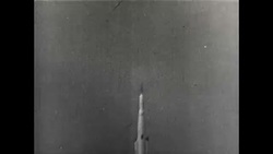 R-1D Rocket Launch at Kapustin Yar V-2 Stock Footage