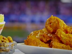 BUFFALO CHICKEN WINGS Stock Footage