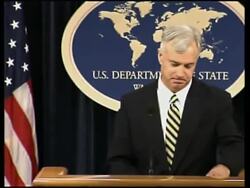 Sec of State Rice introduces annual report on religious freedom News Clip