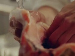 Restaurant food preparation Stock Footage