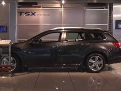 2011 Acura TSX Sport Wagon montage Stock Footage