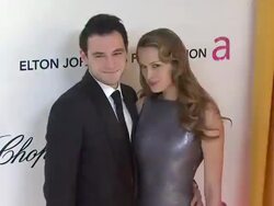 Jamie Belman, Petra Nemcova at the 19th Annual Elton John AIDS Foundation Academy Awards Viewing Party at West Hollywood CA. (Footage by WireImage Video/GettyImages) Stock Footage