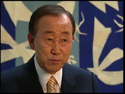 US Sec Gen Ban on Afghanistan conference News Clip