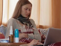 bed rest Stock Footage