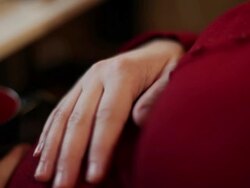 Expecting a Baby Stock Footage