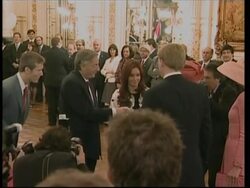 Queen Beatrix visits Argentina News Clip