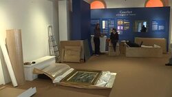 CLEAN : Unknown artwork by Gustave Courbet on display in France News Clip