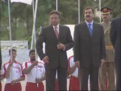 AP cover of Olympic torch relay in Islamabad News Clip