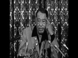 SYND 30 4 69 JAZZ GREAT DUKE ELLINGTON CELEBRATES 70TH BIRTHDAY Instructional Video