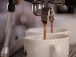 coffee making Stock Footage