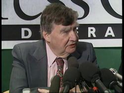 USA: US REACTION TO JOURNALIST'S ACCUSATION ON CAUSE OF TWA 800 CRASH News Clip