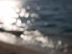 Ocean waves on the beach. Stock Footage
