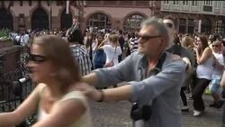 Flashmob protest law forbidding dancing on Easter Instructional Video