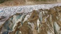 Europe's Melting Glaciers: Aletsch Stock Footage