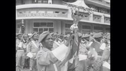 CAN547 FIFTH ANNIVERSARY OF INDEPENDENCE, CELEBRATIONS IN LEOPOLDVILLE News Clip