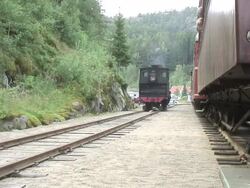 Steam locomotive. Stock Footage