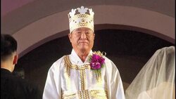 CLEAN: Photos of Unification Church founder Moon, who died at 92 News Clip