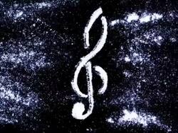 treble clef Stock Footage