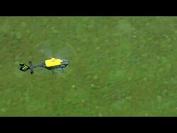 Aerial shots of police chopper searching for Moat News Clip