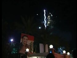 WRAP Lebanese PM reax, celebrations, Hariri reax, Tripoli News Clip