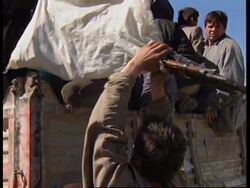 ALBANIA: REBELS IN SOUTH CONSOLIDATE THEIR HOLD ON A STRING OF TOWNS News Clip