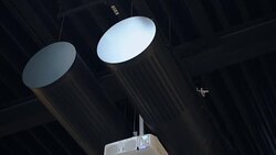 Modern digital projector Stock Footage