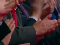 Gordon Brown, Prime Minister, speech to The Labour Party Conference 2009 Stock Footage