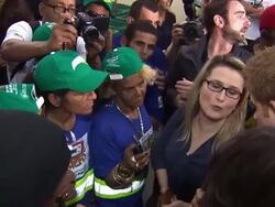 PRINCE HARRY VISITS CRACOLANDIA, BRAZIL News Clip