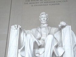 The Lincoln Memorial in Washington D.C. Stock Footage