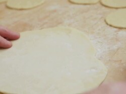 Rolling Dough Stock Footage