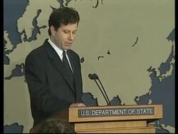 USA: YUGOSLAV PRESIDENT WARNED OF RISKING STIFFER SANCTIONS News Clip