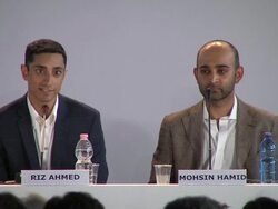 Press Conference Arrivals: The Reluctant Fundamentalist: 69th Venice Film Festival Stock Footage