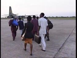 Sierra Leone - US Marines Airlift Liberian Warlord Instructional Video