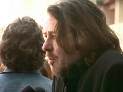 Jonathan Ross at the Jameson Empire Awards at London England. (Footage by WireImage Video/GettyImages) Stock Footage