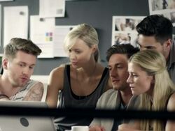 Small business meeting Stock Footage