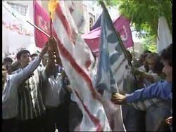 Iraq - Protests against UN sanctions News Clip