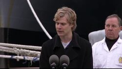 The MV Cape Ray is preparing to leave Portsmouth, Virginia in about two weeks time, heading for the Mediterranean, where other nations' ships will deliver chemical weapons from Syria to be destroyed. The Pentagon gave reporters a tour Thursday. (Jan. 2) News Clip