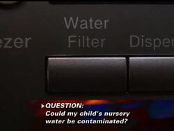 In response to an Associated Press investigation into the contamination of drinking water supplies with prescription drugs, a woman asks about the safety of bottled water News Clip