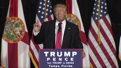 Trump Again Urges Minorities to Vote For Him News Clip