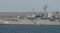 CLEAN : Crimea Ukrainian ship stopped by Russian b News Clip