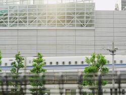 Bullet Train Shinkansen  Stock Footage