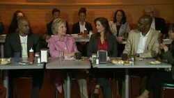 Clinton Visits Oakland as Calif. Primary Nears News Clip