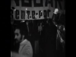 SYND 13-9-73 PRO ALLENDE DEMOSTRATION, IN  BUENOS AIRES News Clip