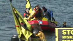 CLEAN : Greenpeace activists sneak into French nuc News Clip