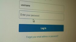 Enter password Stock Footage