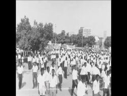 SYND 12 9 67 STUDENT PROTEST IN KHARTOUM News Clip