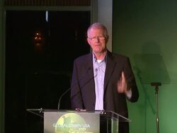 SPEECH: Ed Begley Jr. (honoree) accepts his award at the Global Green USA Celebrates 15th Annual Millennium Awards at Santa Monica CA. (Footage by WireImage Video/Getty Images Entertainment Video) Stock Footage
