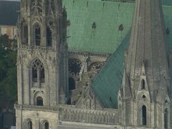Chartres Cathedral Stock Footage