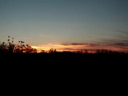 Horizon Sunset Stock Footage