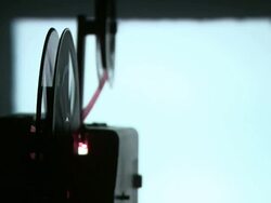 Film projector Stock Footage